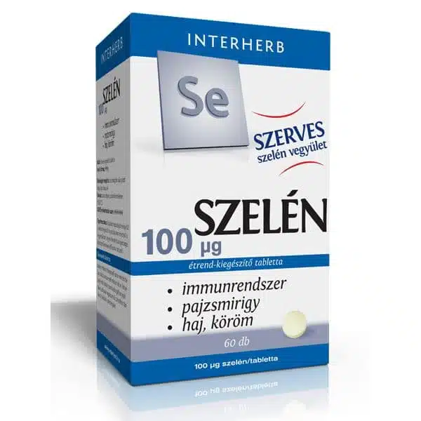 Interherb Szerves Szelén 100mcg kapszula - 60db