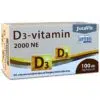 JutaVit D3-vitamin 2000NE lágyzselatin