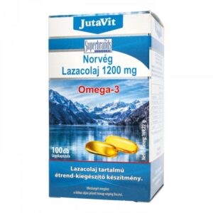 Jutavit Norvég Lazacolaj kapszula - 100db