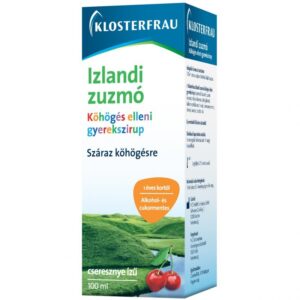 Klosterfrau Izlandi zuzmó köhögés elleni szirup gyerekeknek - 100ml