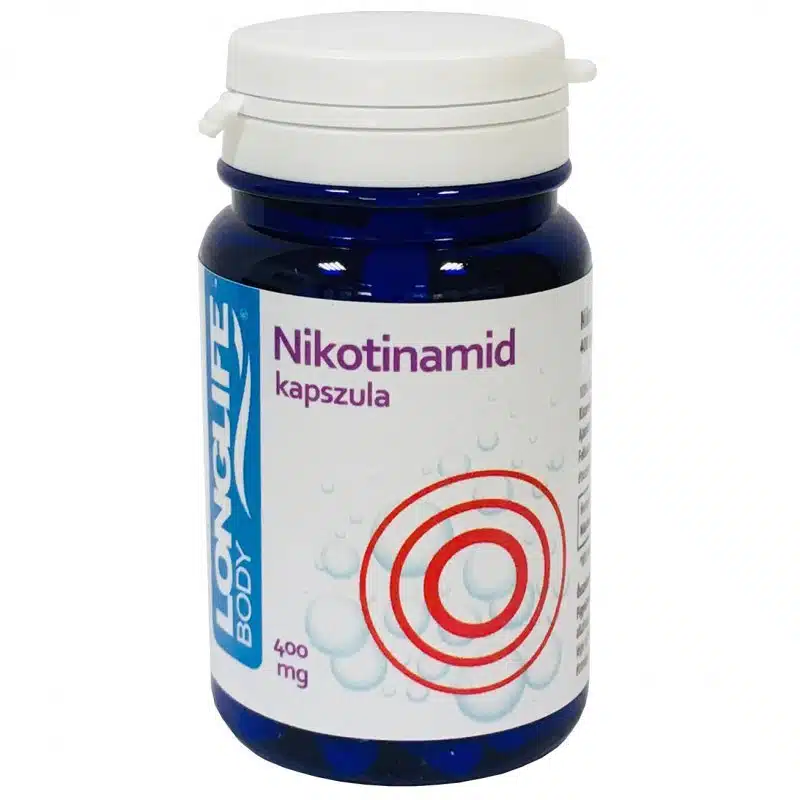 Longlife Nikotinamid B3-vitamin kapszula - 60db