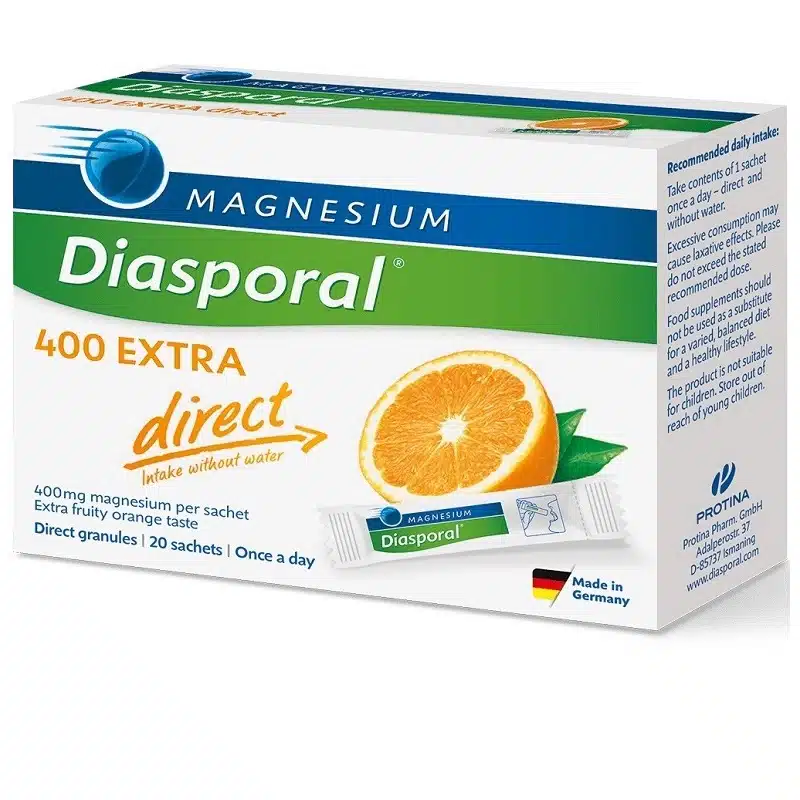 Magnesium Diasporal 400 Extra Direkt granulátum - 20 tasak