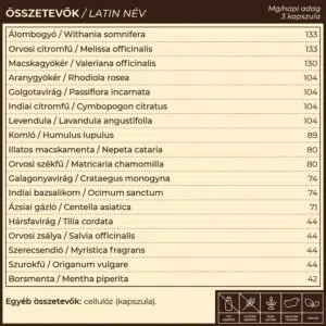 Myrobalan Nepa - nyugodt tudat kapszula - 60db - Image 4
