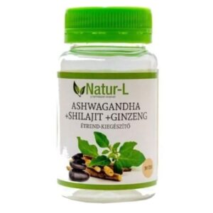 Natur-L Ashwagandha+Shilajit+Ginzeng kapszula - 30db