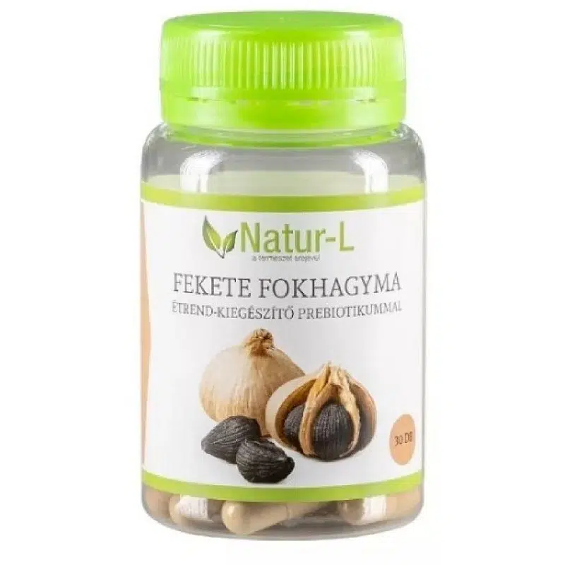 Natur-L Fekete fokhagyma kapszula - 30db