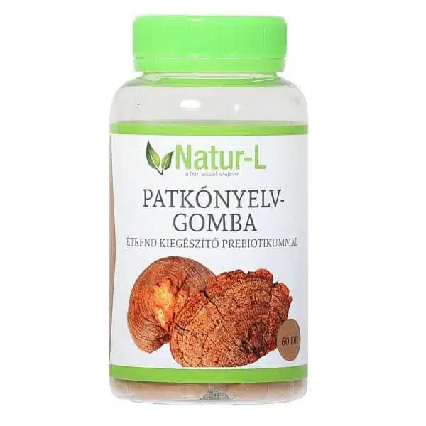 Natur-L Patkónyelv gomba kapszula - 60db