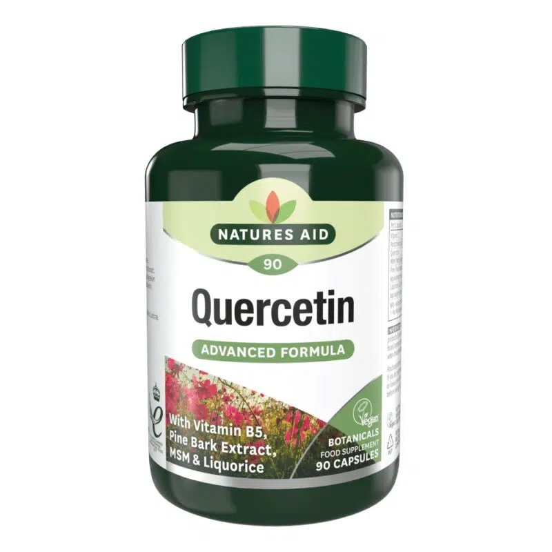 Natures Aid Quercetin - Kvercetin Formula kapszula - 90db