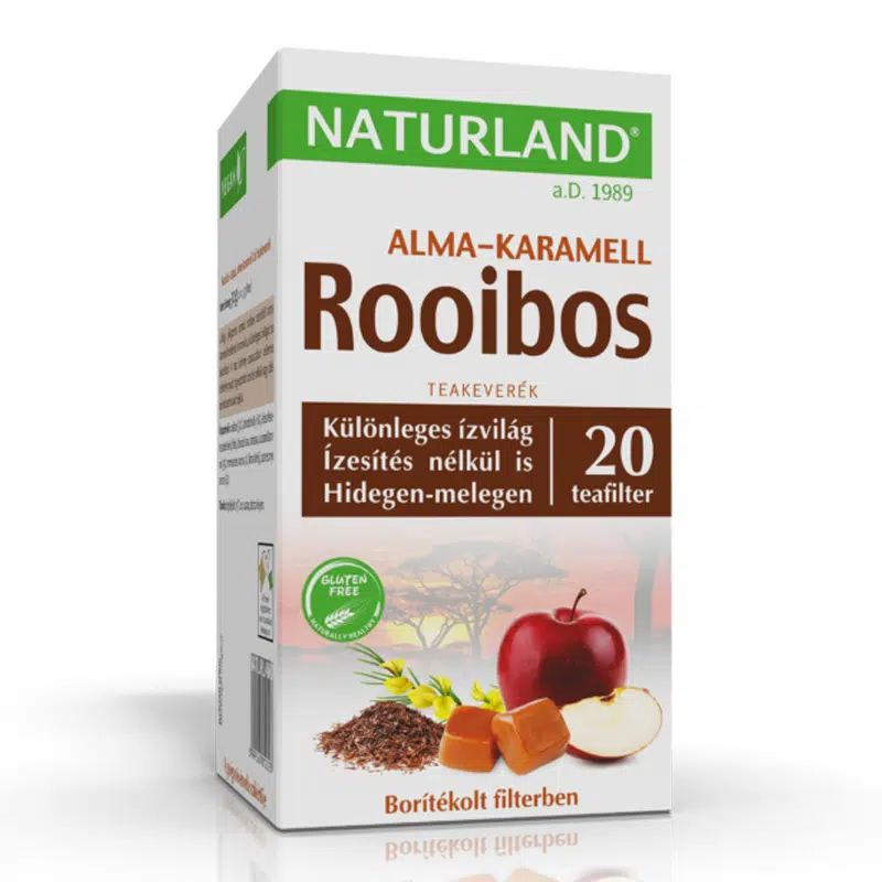 Naturland Alma-Karamell-Rooibos teakeverék - 20 filter