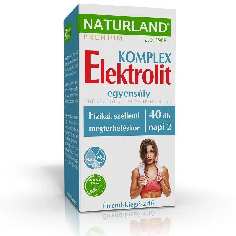 Naturland Elektrolit egyensúly kapszula - 40db