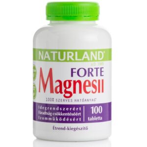 Naturland Magnesii Fotre - Magnézium tabletta - 100db