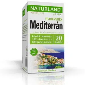 Naturland Mediterrán gyógy-és fűszernövény teakeverék - 20 filter