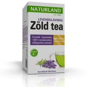 Naturland Prémium zöld tea levendulavirággal - 20 filter