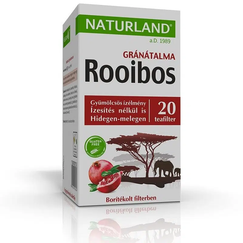 Naturland Rooibos-Gránátalma tea - 20 filter