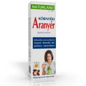 Naturland aranyér környéki ápoló krém - 100ml
