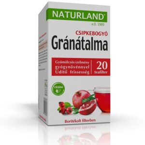 Naturland gyümölcstea gránátalma-csipkebogyó tea - 20 filter