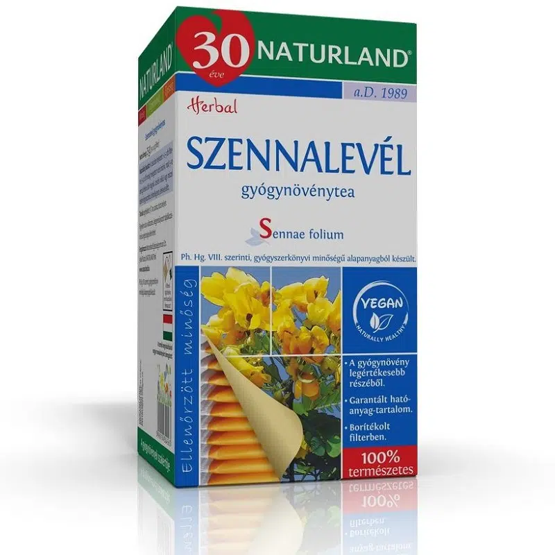 Naturland szennalevél tea - 25 filter