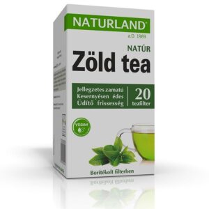 Naturland zöld tea - 20 filter/doboz