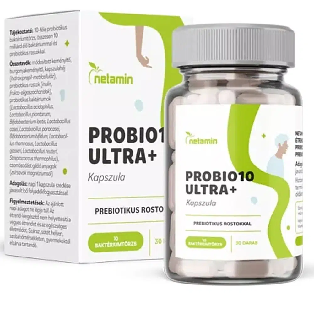 Netamin Probio10 Ultra+ kapszula - 30db