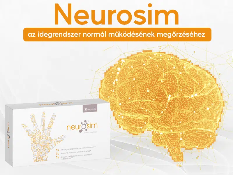 A Neurosim kapszula memóriaserkentő hatású alfa-liponsavat tartalmaz!