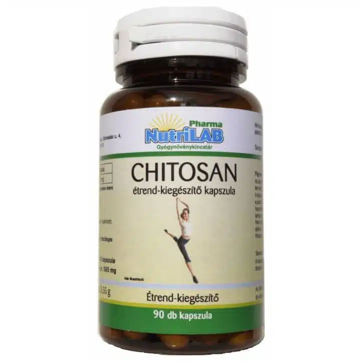 Nutrilab Chitosan kapszula - 90db