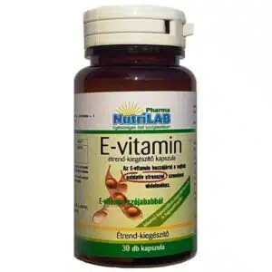 Nutrilab E-vitamin kapszula - 30db