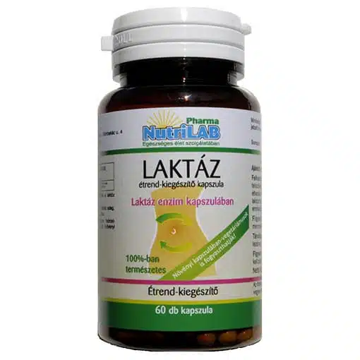 Nutrilab Laktáz kapszula - 60db