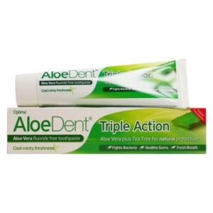 Optima AloeDent Triple Action Teafa fogkrem - 100ml