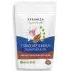 Organiqa 100% bio csokoládé-maca vegán fehérje mix - 200g