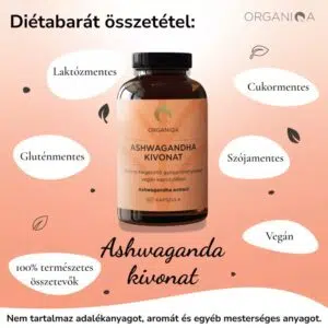 Organiqa Ashwagandha kivonat kapszula - 60db - Image 3