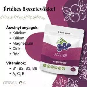 Organiqa Bio Acai por - 60g - Image 2