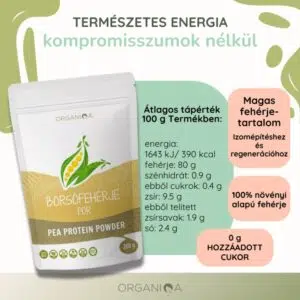 Organiqa Bio Borsófehérje por - 200g - Image 4