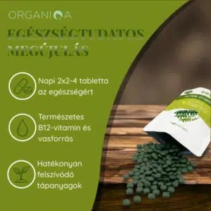 Organiqa Bio Chlorella tabletta - 250db - Image 4