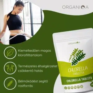 Organiqa Bio Chlorella tabletta - 250db - Image 3