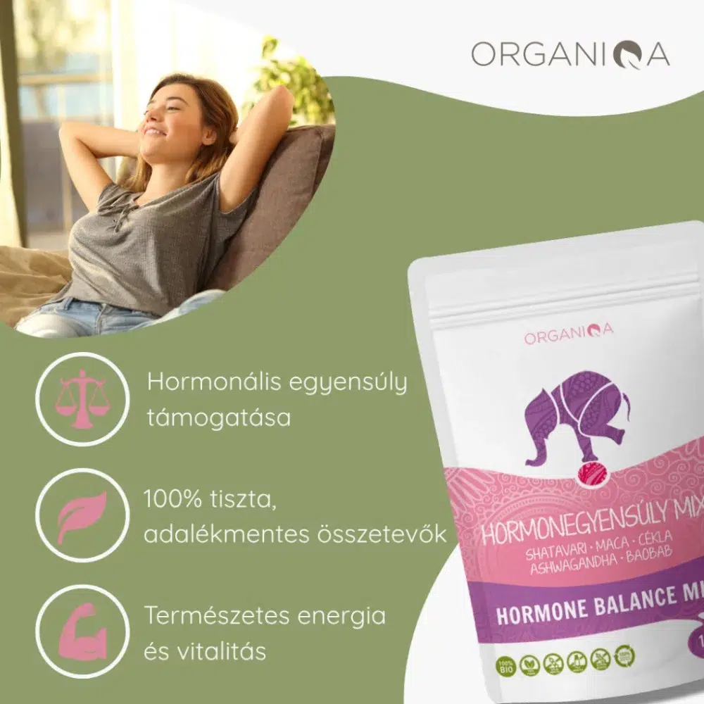 Organiqa Bio Hormonegyensúly mix por - 125g - Image 2