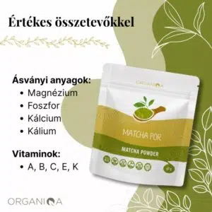 Organiqa Bio Matcha por - 60g - Image 2