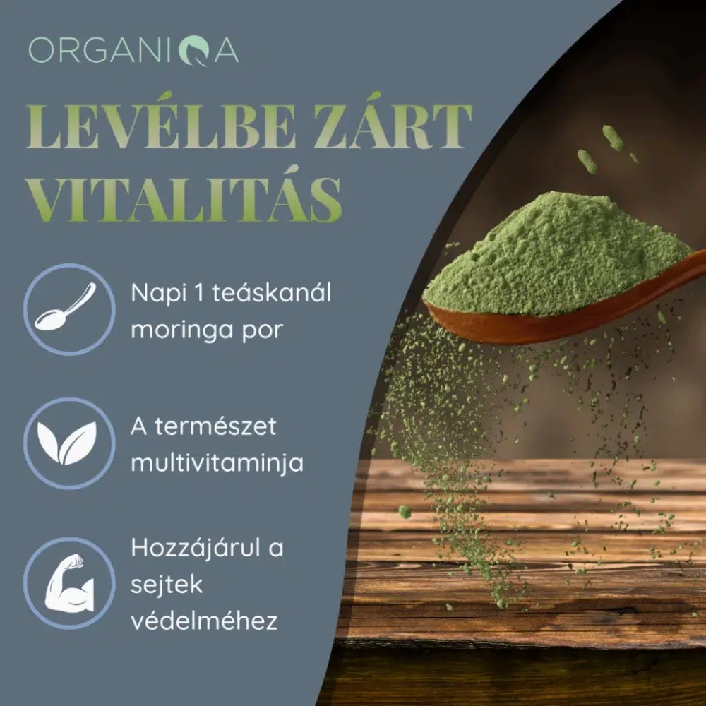 Organiqa Moringa por - 125g - Image 4