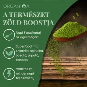 Organiqa Bio Pure green power - 125g - Image 2