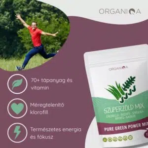 Organiqa Bio Pure green power - 125g - Image 3