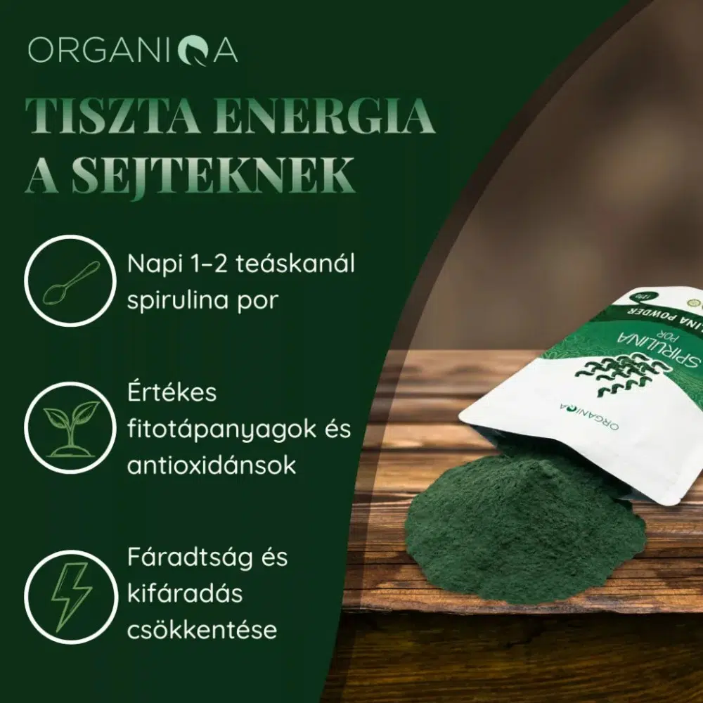 Organiqa Bio Spirulina por - 125g - Image 4