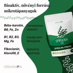 Organiqa Bio Spirulina por - 125g - Image 2