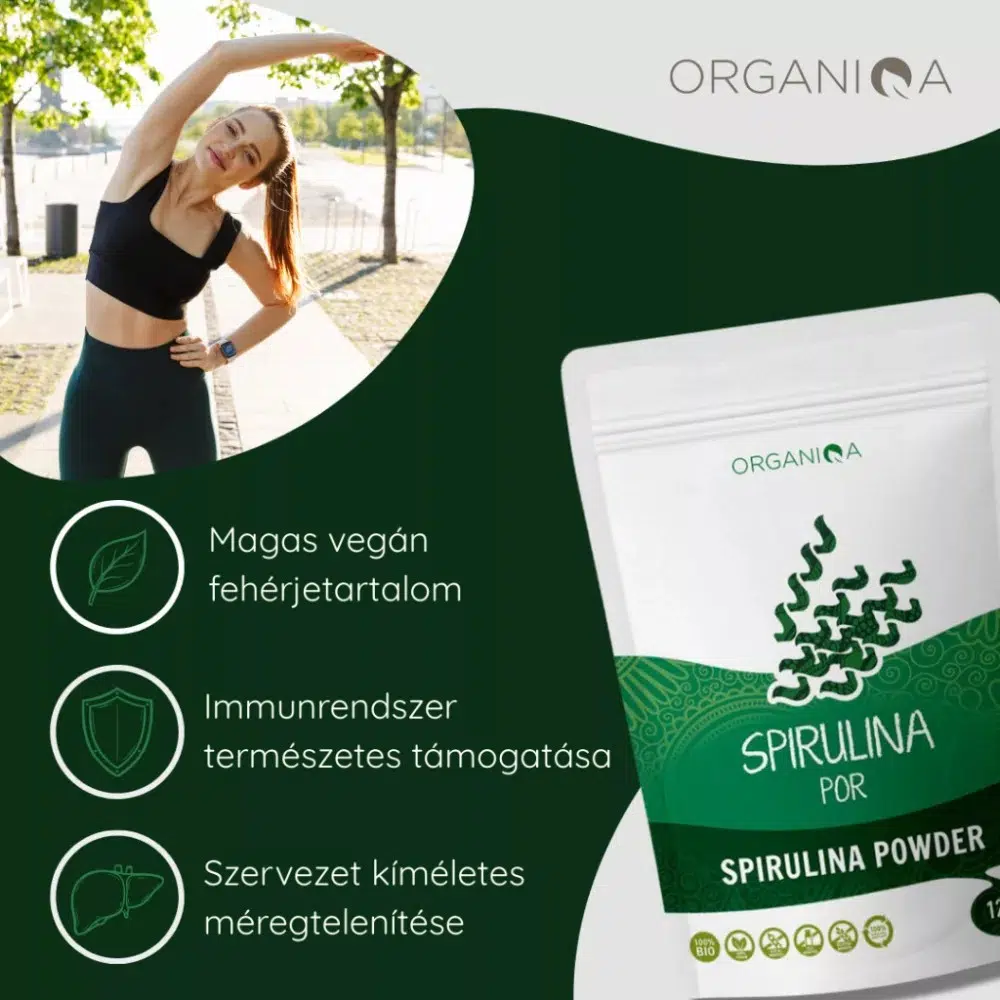 Organiqa Bio Spirulina por - 125g - Image 3