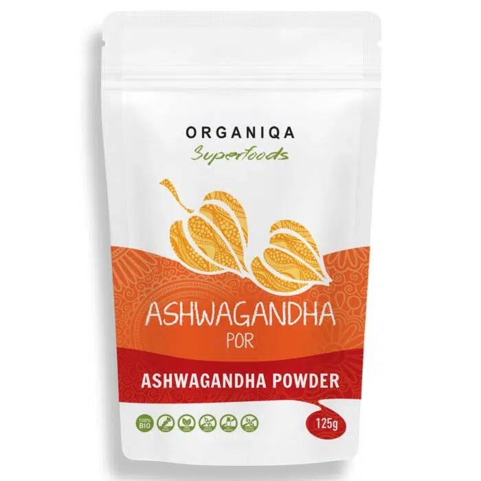 Organiqa Bio nyers Ashwagandha por - 125g