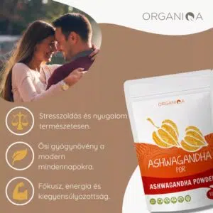 Organiqa Bio nyers Ashwagandha por - 125g - Image 3