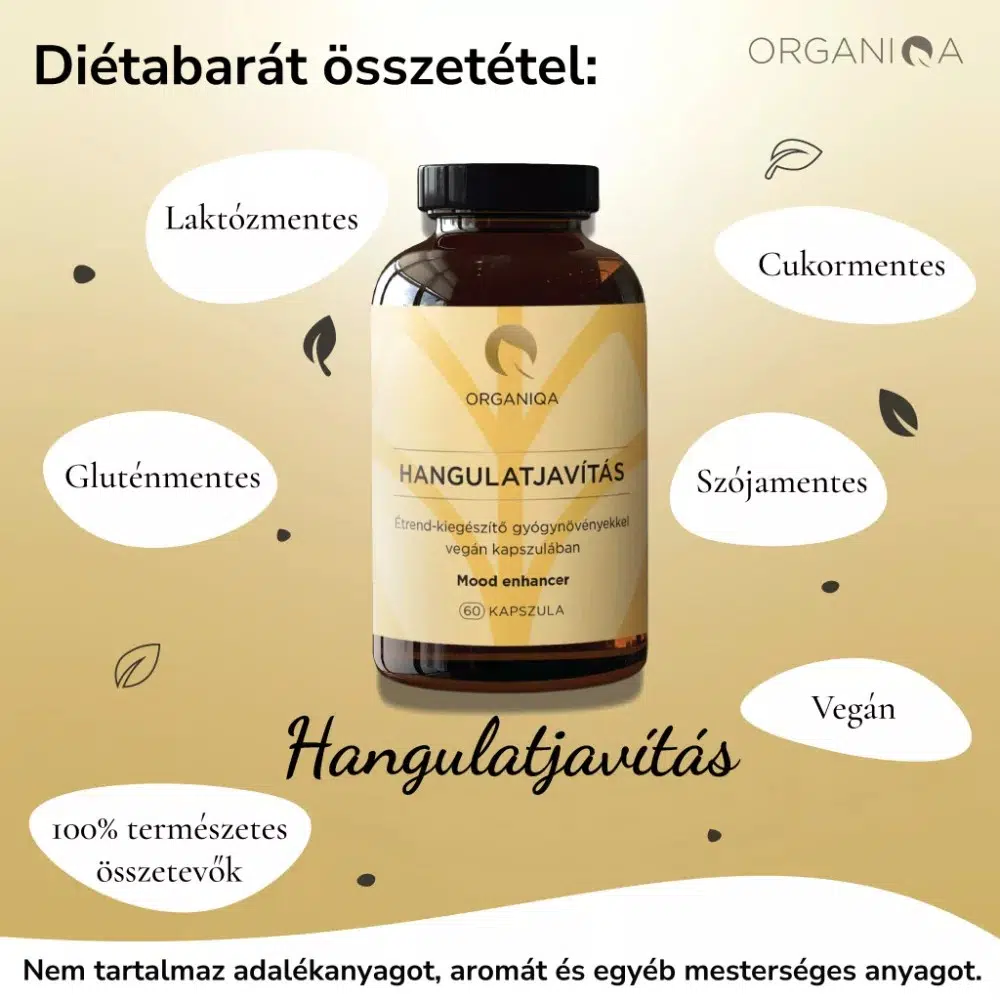 Organiqa Hangulatjavítás kapszula - 60db - Image 3
