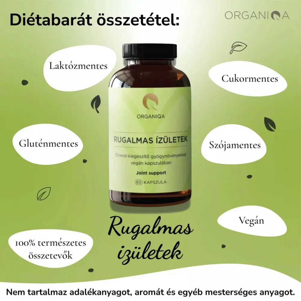 Organiqa Rugalmas Ízületek kapszula - 60db - Image 3