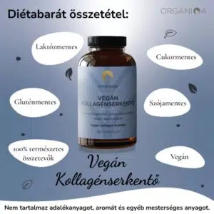 Organiqa Vegán Kollagénserkentő kapszula - 60db - Image 3