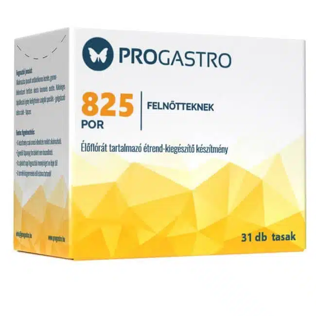 Progastro 825 Élőflórát tartalmazó étrend-kiegészítő por - 31 tasak