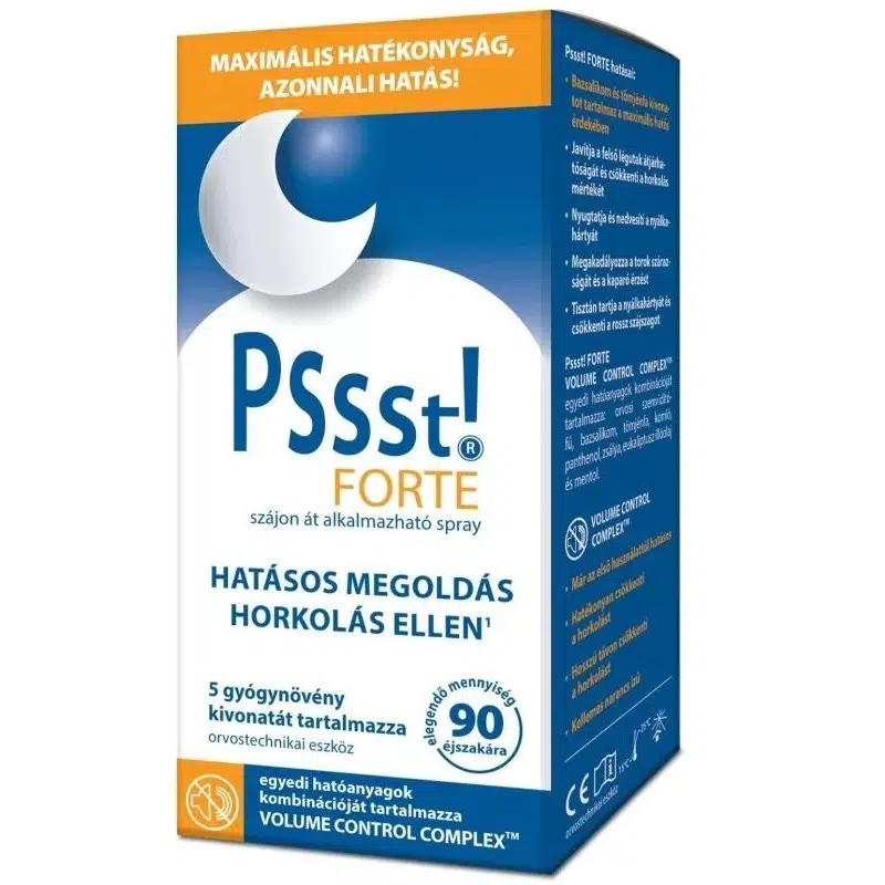 Pssst! Forte - horkolás elleni spray - 25ml