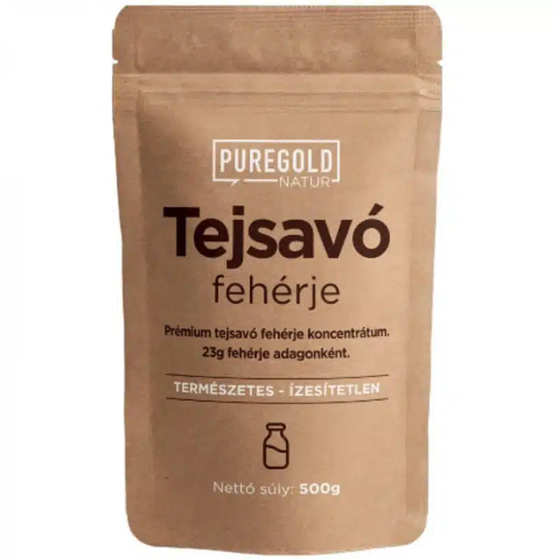 Pure Gold Tejsavó Protein natúr italpor - 500g
