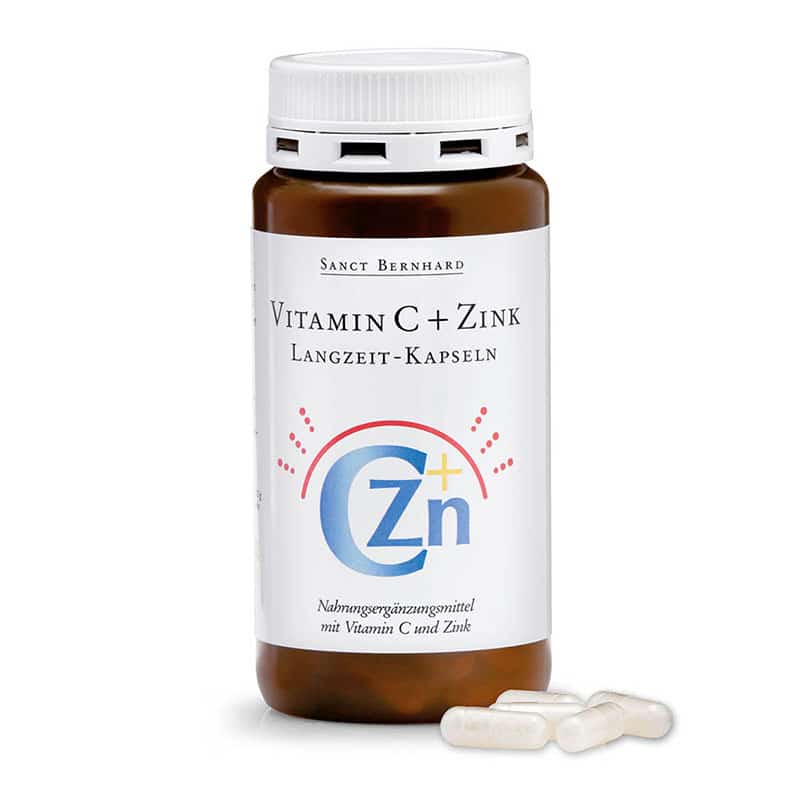 Sanct Bernhard C-vitamin + cink kapszula - 180db